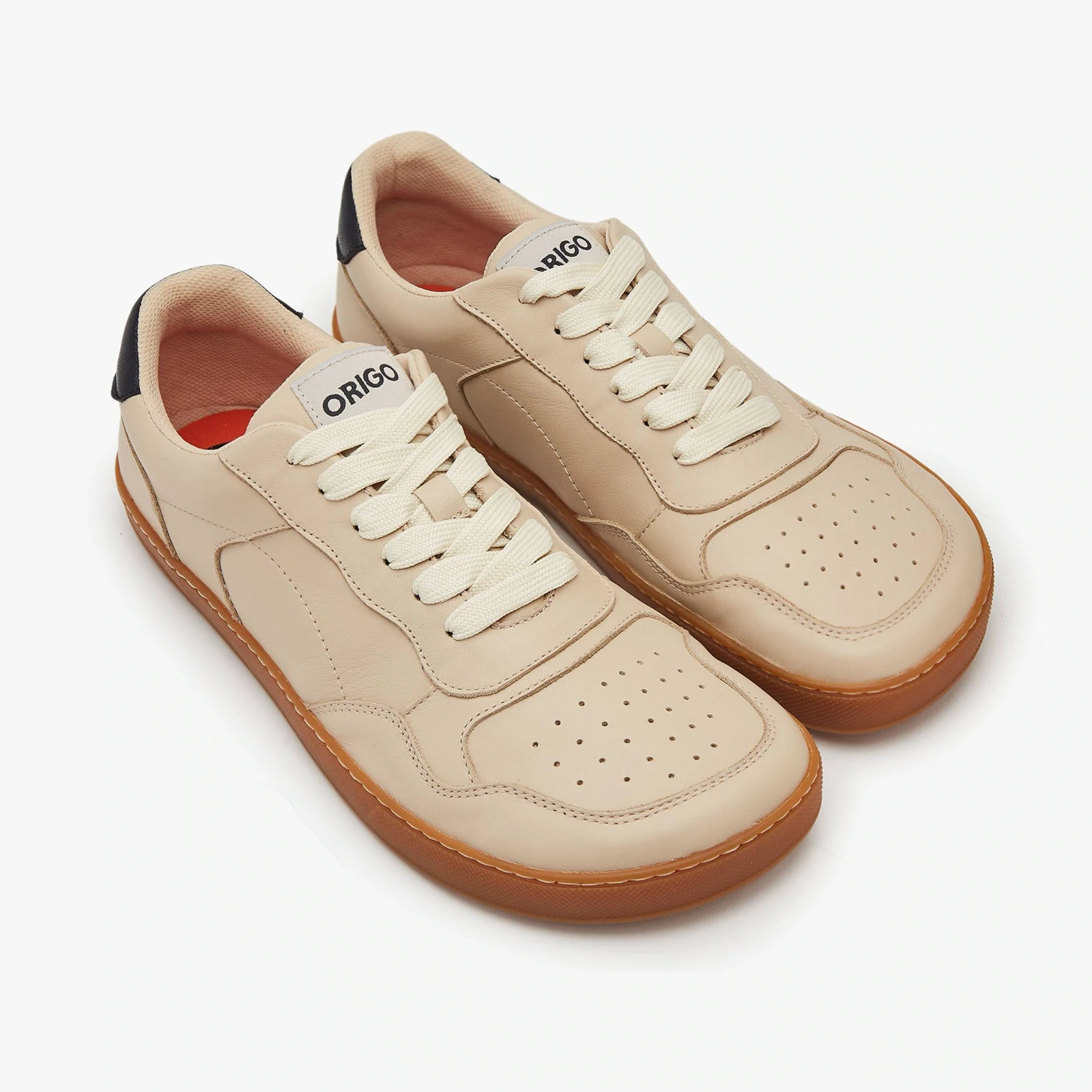 Босоногие кеды Origo Modern Retro Sneaker — песочный, фото 6