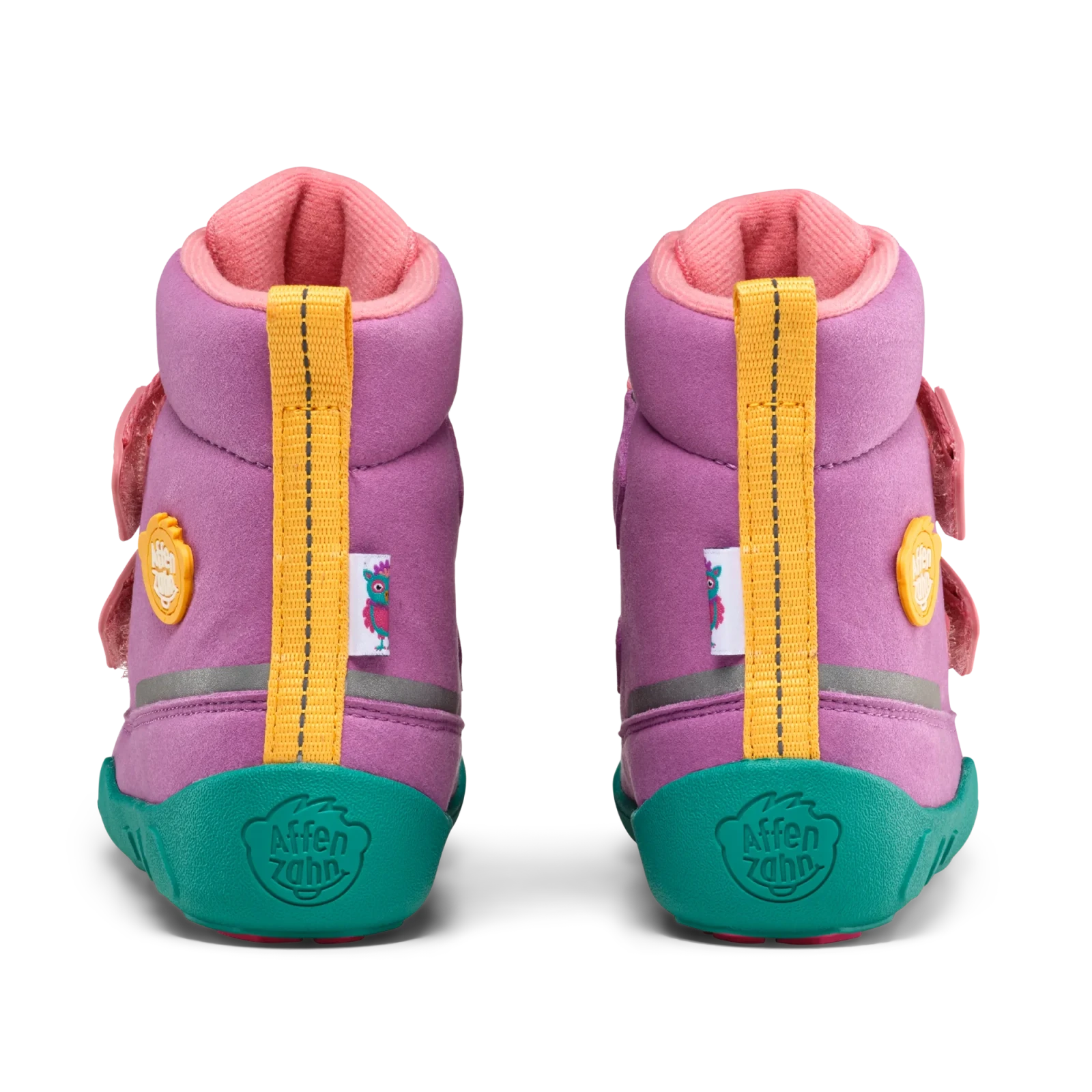 Зимние ботинки Affenzahn Comfy Сова — фиолетовый, фото 8