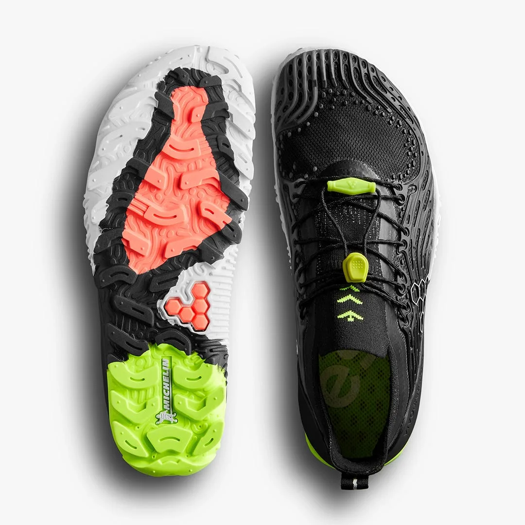Акваобувь Vivobarefoot Hydra ESC — мужская модель, чёрный с жёлтым, фото 2