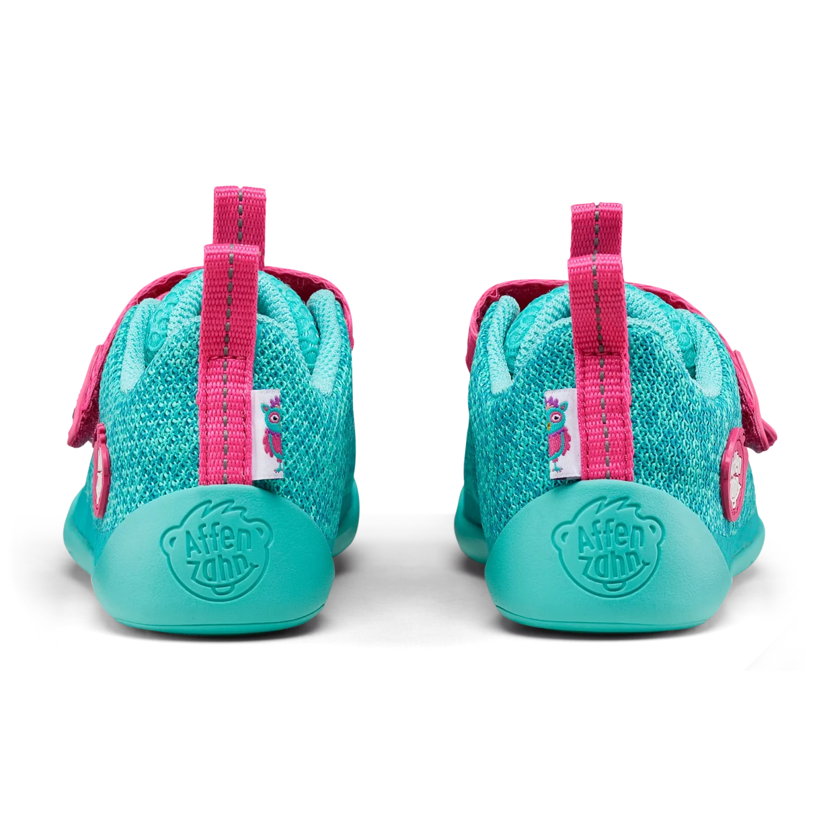 Полуботинки Affenzahn Happy Сова — бирюзовый, фото 6