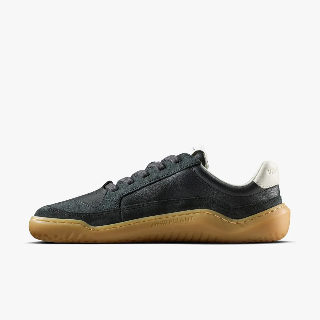 Кроссовки Vivobarefoot Gobi II Sneaker Leather — женская модель, чёрный, фото 4