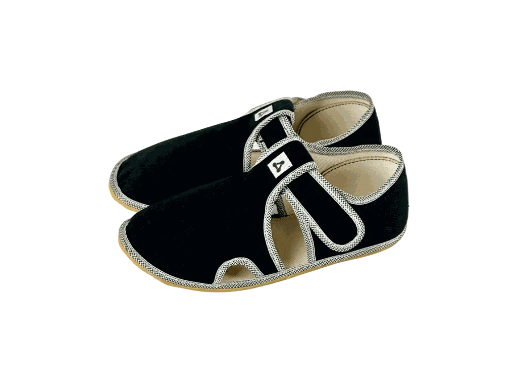 Тапочки Antal Rascal с поддержкой свода — чёрный (детские), фото 8