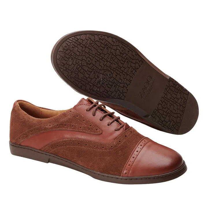 Мужские туфли ZAQQ QENTLE Cognac (коньячный цвет), фото 2