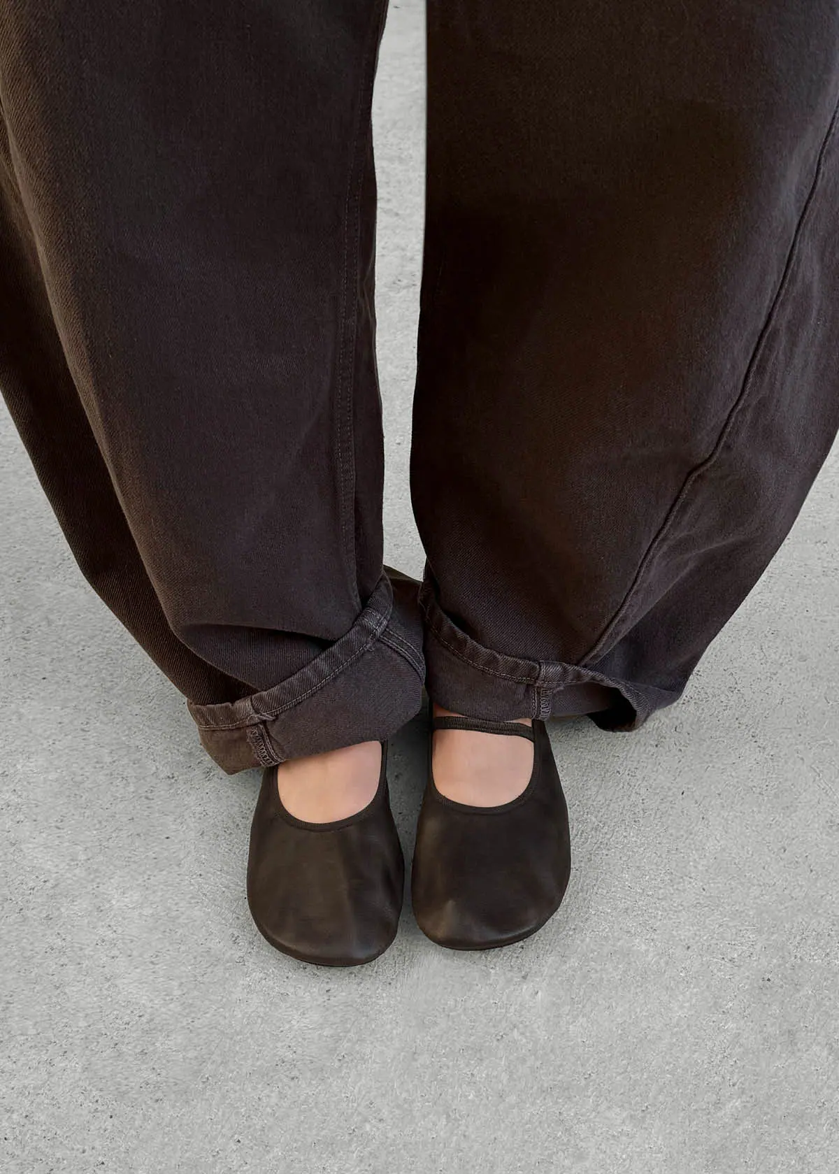 Босоногие балетки ALOHAS Naira Barefoot — коричневый, фото 2