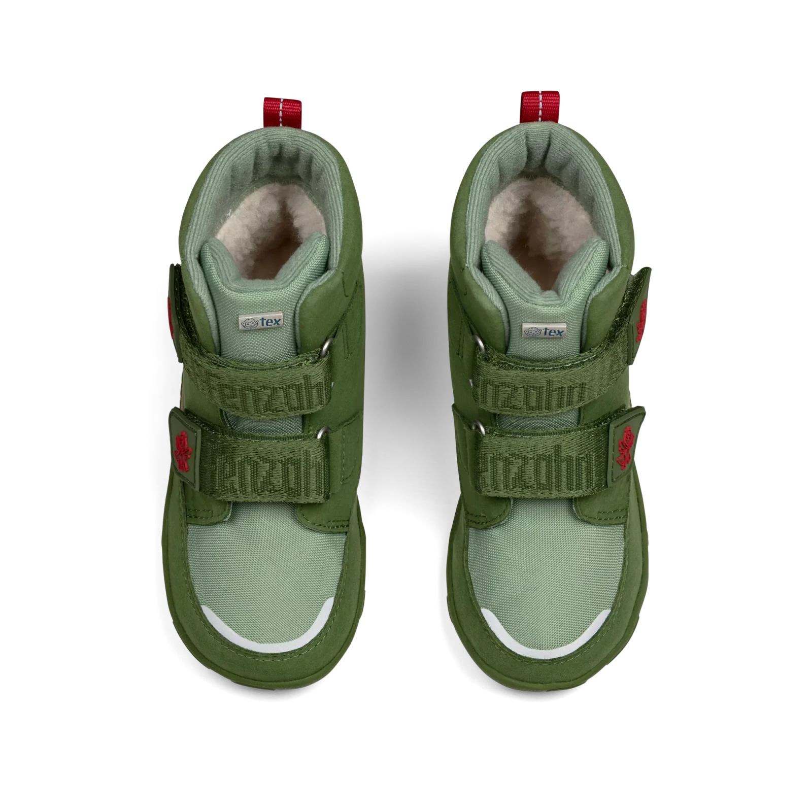Зимние ботинки Affenzahn Comfy Дракон — зелёный, фото 7