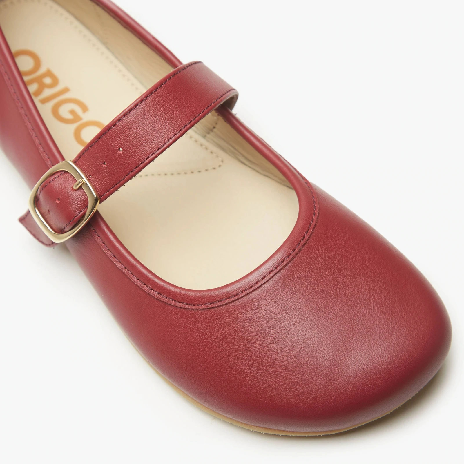 Босоногие туфли Origo Classic Mary Jane — рубиновый, фото 4