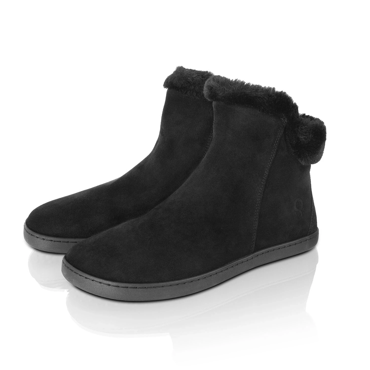 Босоногие ботинки Shapen FLUFFY — чёрный, фото 5