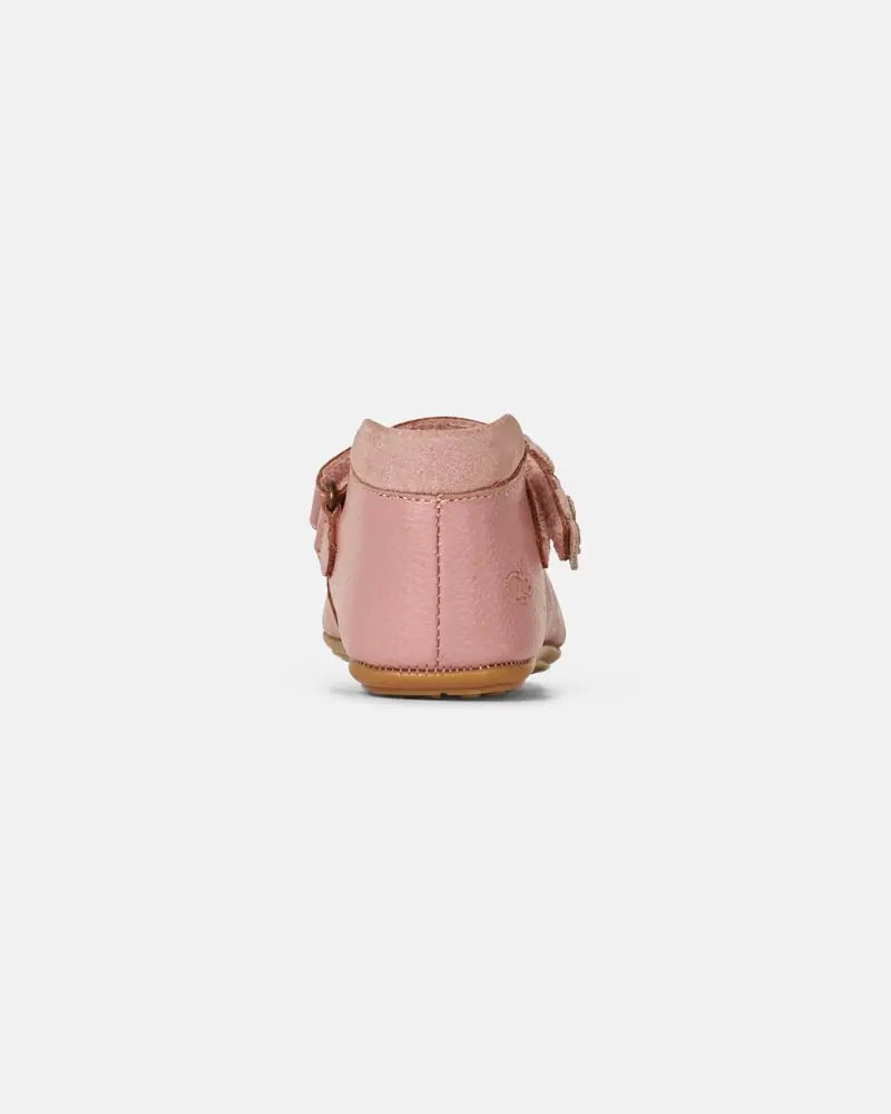 Детские босоногие домашние тапочки Bundgaard Aya Flower Vintage Rose, фото 3
