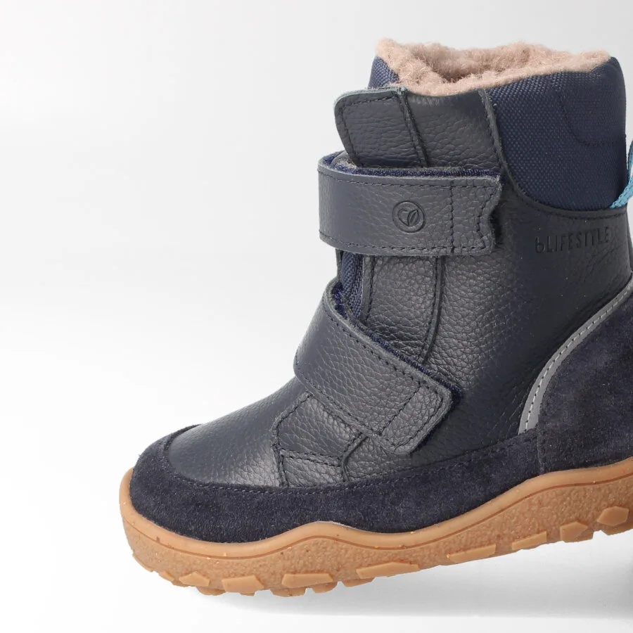 Зимние босоногие ботинки bLIFESTYLE polarfuchsSTYLE — тёмно-синий, фото 6