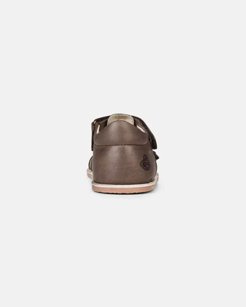 Детские босоногие сандалии Bundgaard Sebastian Dark Brown, фото 3