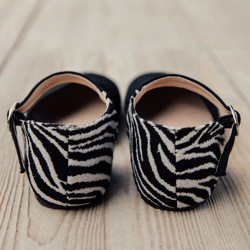 Балетки Roots Livana — зебра, фото 7
